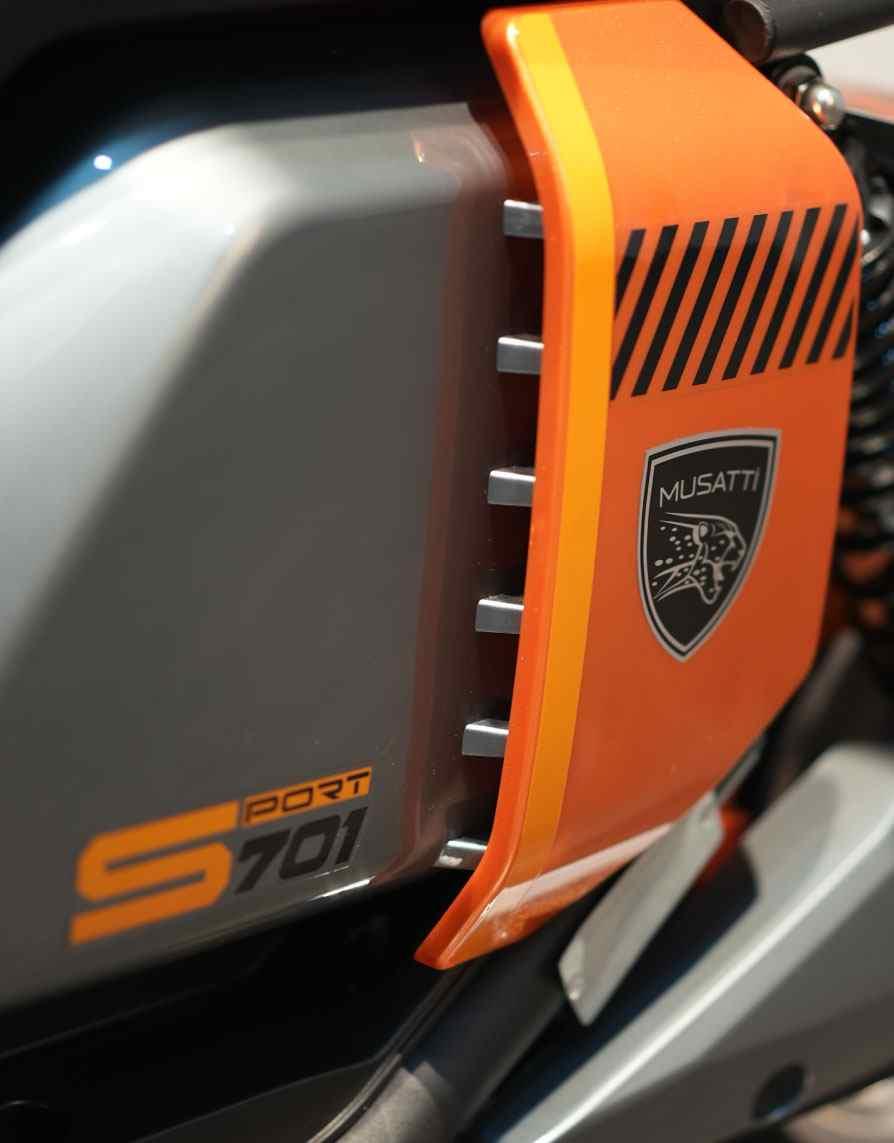 MUSATTI Musatti 3000w-Elektrikli-Sport-701-Pro 2026 Model Motosiklet - Görsel 5