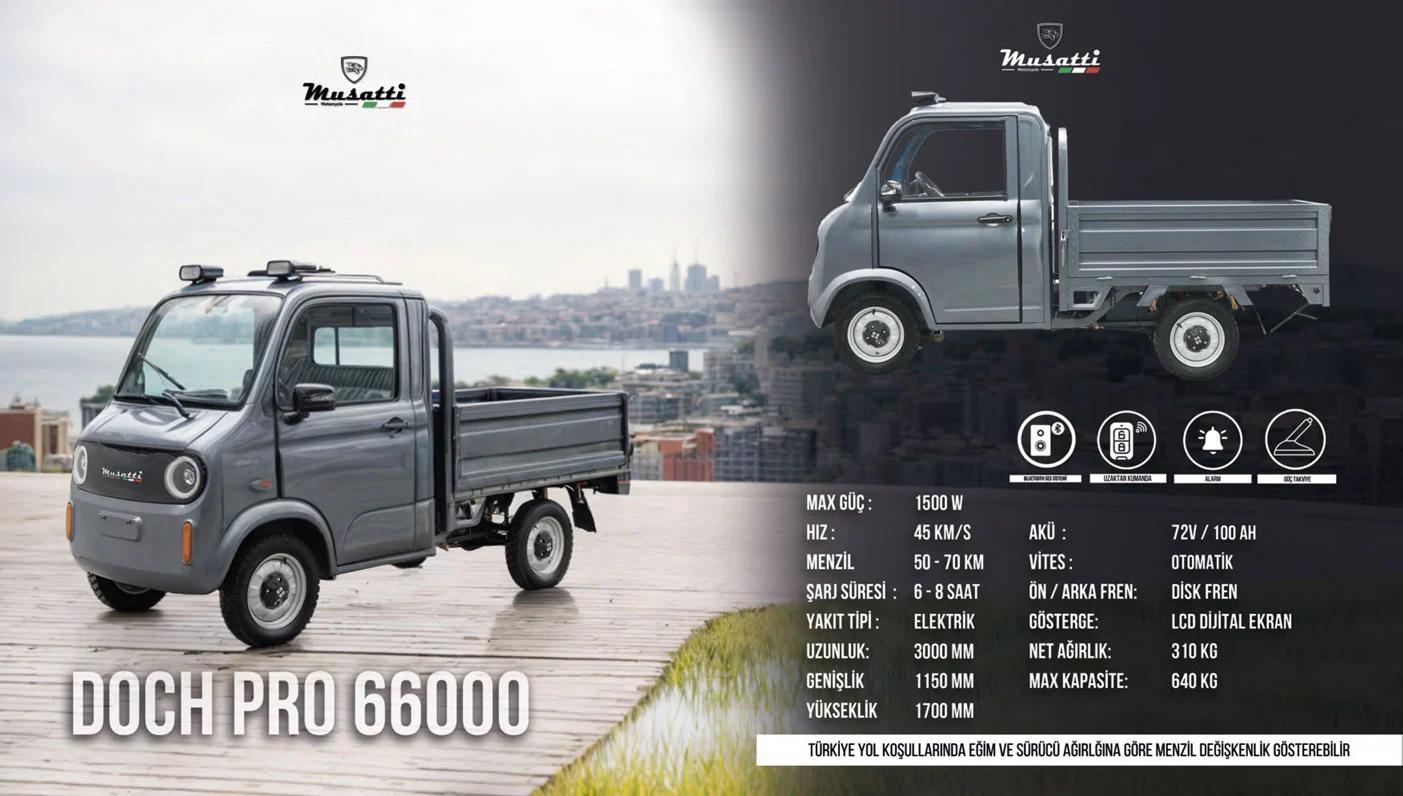 MUSATTI Musatti Doch-Pro-66000 2026 Model Motosiklet - Görsel 3
