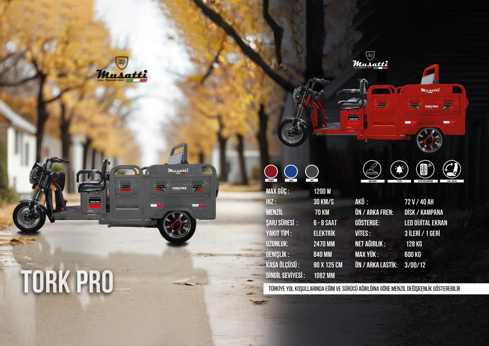 MUSATTI Musatti Tork-Pro 2026 Model Motosiklet - Görsel 2